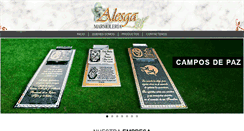 Desktop Screenshot of alesgamarmoleria.com